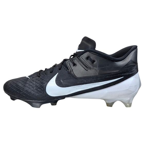 Men\'s Size 15 Nike‎ Vapor Edge Elite 360 2 Football Cleats Black White Sports main image 4